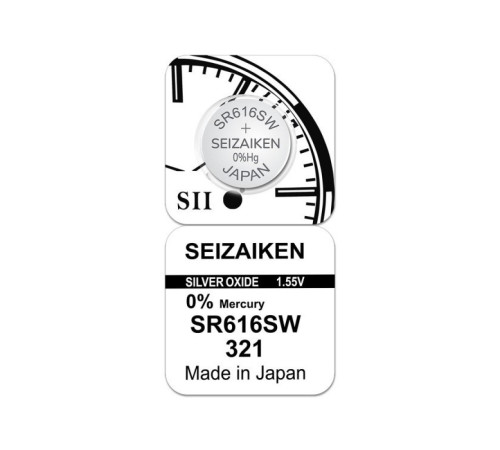 Элемент питан. Seizaiken SR616SW