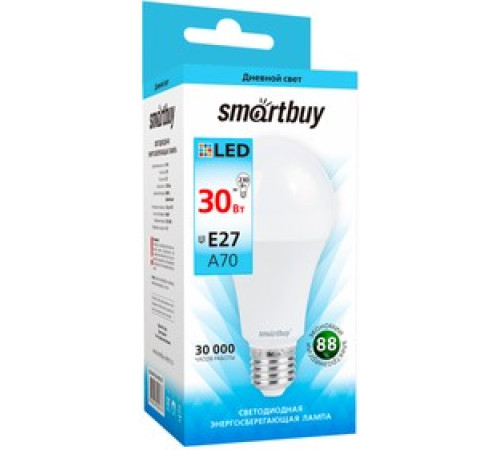 Лампа светодиодная Smartbuy 30Вт Е27 4000К