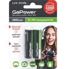 Аккумулятор GoPower AA 2850mAh Ni-Mh 1.2Вольта