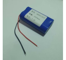 Аккумулятор Li-ion 2000мАч 7.4B /2x18650 2S1P/