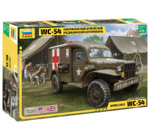  Модель "Амер.армейский авто.WC-54" 1/35 3711  Z