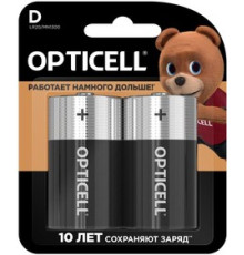 Элемент питания OPTICELL  LR20 1.5Вольта