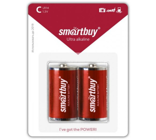 Элемент питания Smartbuy LR14 1.5Вольта