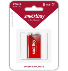 Элемент питания SMARTBUY 6LR61 9 Вольт
