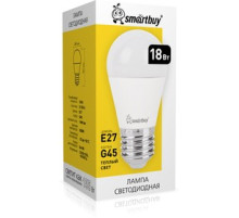 Лампа светод. Smartbuy 18Вт Е27 3000К шар