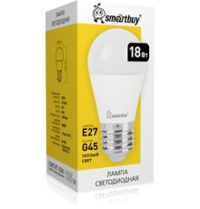 Лампа светод. Smartbuy 18Вт Е27 3000К шар