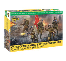  Модель "Сов.пехота .Взятие Берлина" 1/35 Звезда