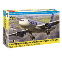 Модель "Аэробус "А330-200" 1/144 Звезда  7047 чз