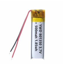 Аккумулятор Li-Po 3.7В 500мАч /801350/
