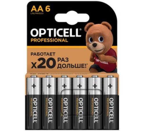 Элемент питания OPTICELL LR6  1.5Вольта