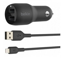 Зар. уст-во автом. 2USB 3.1A+кабель Type-C 1.2мет.