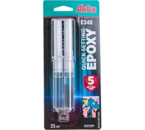 Клей AKFIX E340 универ.эпоксидный 25мл.