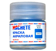 Краска акриловая MACHETE 10 мл. (Сине-зелен.глянц.)