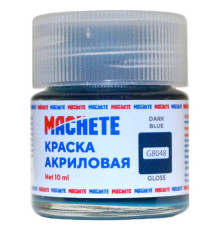 Краска акриловая MACHETE 10 мл. (Темно-синий глянц.)