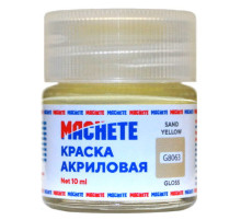 Краска акриловая MACHETE 10 мл. (Песочно-желт глянц.)