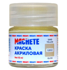 Краска акриловая MACHETE 10 мл. (Песочно-желт глянц.)