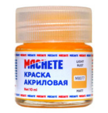 Краска акриловая MACHETE 10 мл, (Св.ржавчина. матов.)