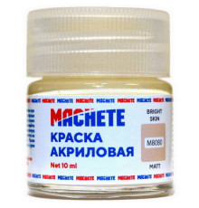 Краска акриловая MACHETE 10 мл.(Светлая кожа мат)