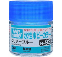 Краска для моделей  MR HOBBY /голубой прозр./ 10мл.