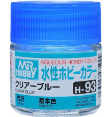 Краска для моделей  MR HOBBY /голубой прозр./ 10мл.