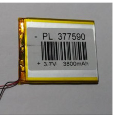 Аккумулятор Li-Po 3.7В 3600 мАч/397089/