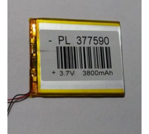 Аккумулятор Li-Po 3.7В 3600 мАч/397089/