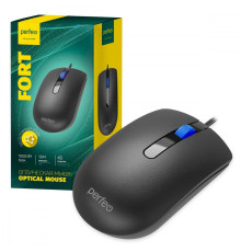 Мышь провод. PERFEO FORT USB 3кн.безшумн.