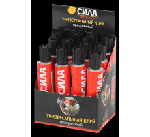 Клей универсальный прозрач. "Сила" 30мл