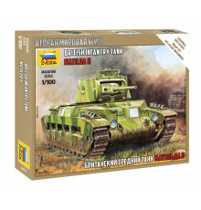 Модель "Брит.танк"Матильда" 1/100 Звезда /6171/