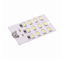 Модуль 12.св.диод. 5V micro USB 52x30мм.