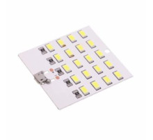 Модуль 20.св.диод. 5V micro USB 50x50мм.