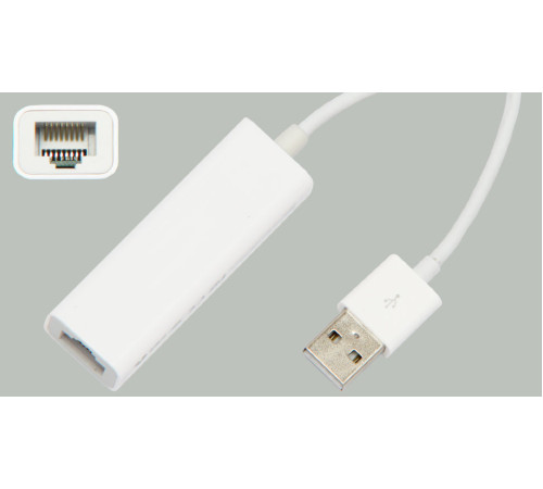 Переходник USB А/шт./- 8Р8С/гн./ USB 2.0