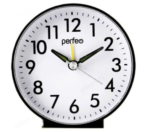 Часы-будильник Perfeo Quartz  PF_TC-023  круглые