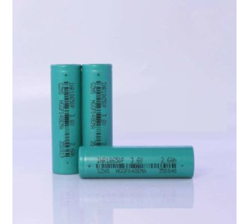Аккумулятор Li-ion 2600мАч 18650 INR 5C /13A/ GZNS