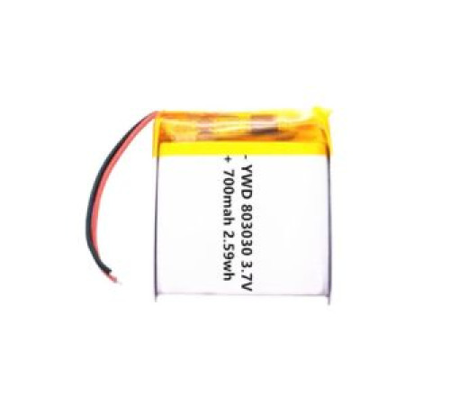 Аккумулятор Li-Po 3.7В 700мАч /803030/