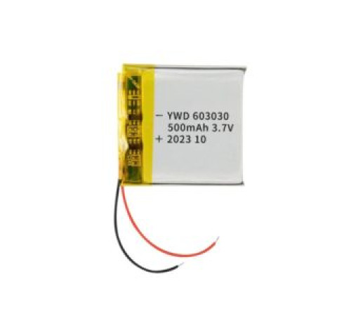 Аккумулятор Li-Po 3.7В 500мАч /603030/