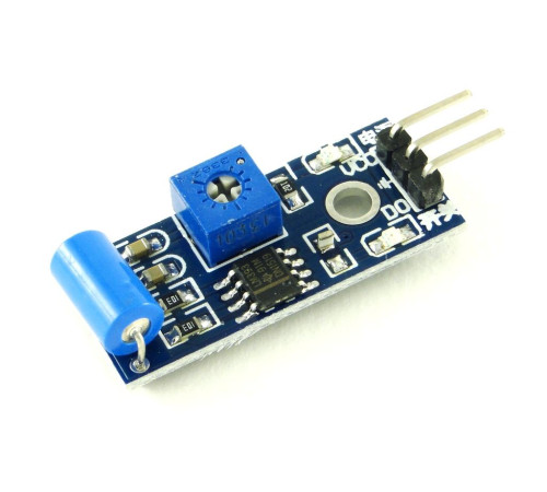 Датчик наклона SW-420 на плате Arduino