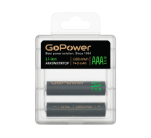 Аккумулятор GoPower AAА 740mAh Li-ion 1.5В. /2шт./